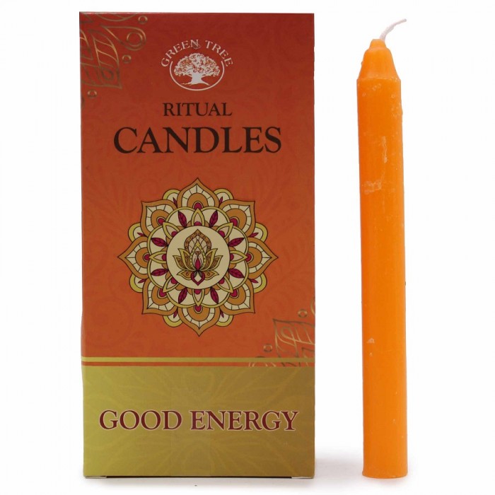 Spell Candles Πορτοκαλί 10 τεμάχια Νέα προϊόντα